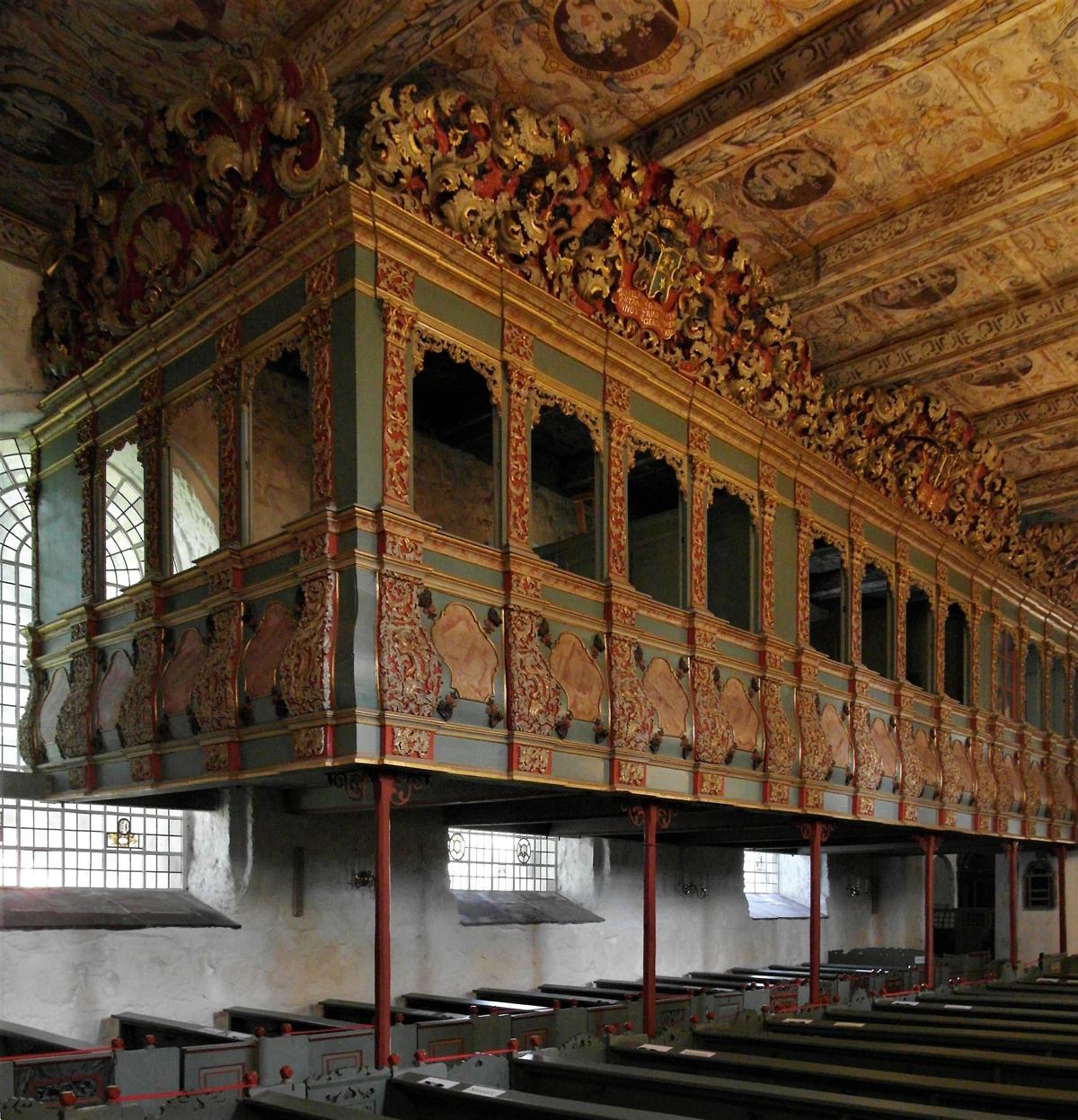 Lüdingworth: Jacobikirche - Empore (2021)