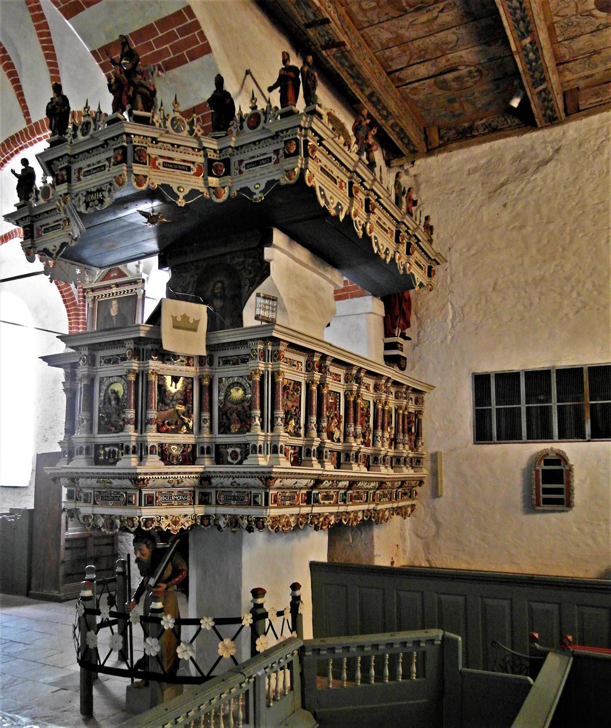 Lüdingworth: Jacobikirche - Kanzel (2021)