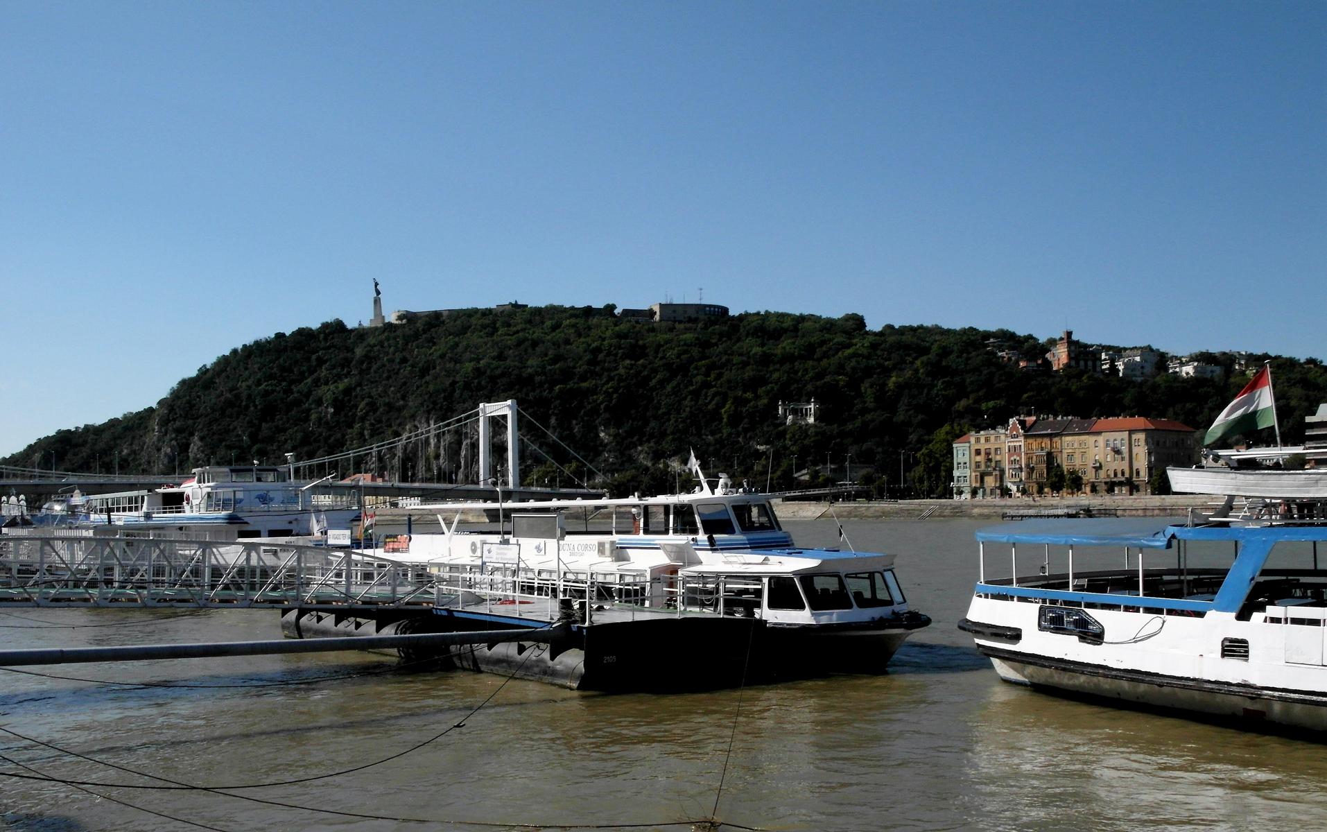 Budapest: Blick zum Gellertberg (2014)
