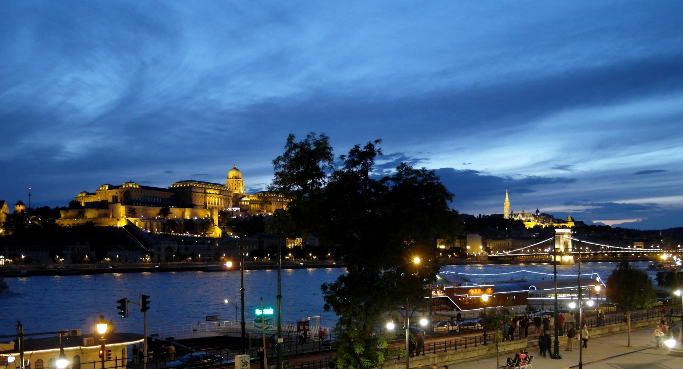 Budapest: Blick zum Burgberg (2014)