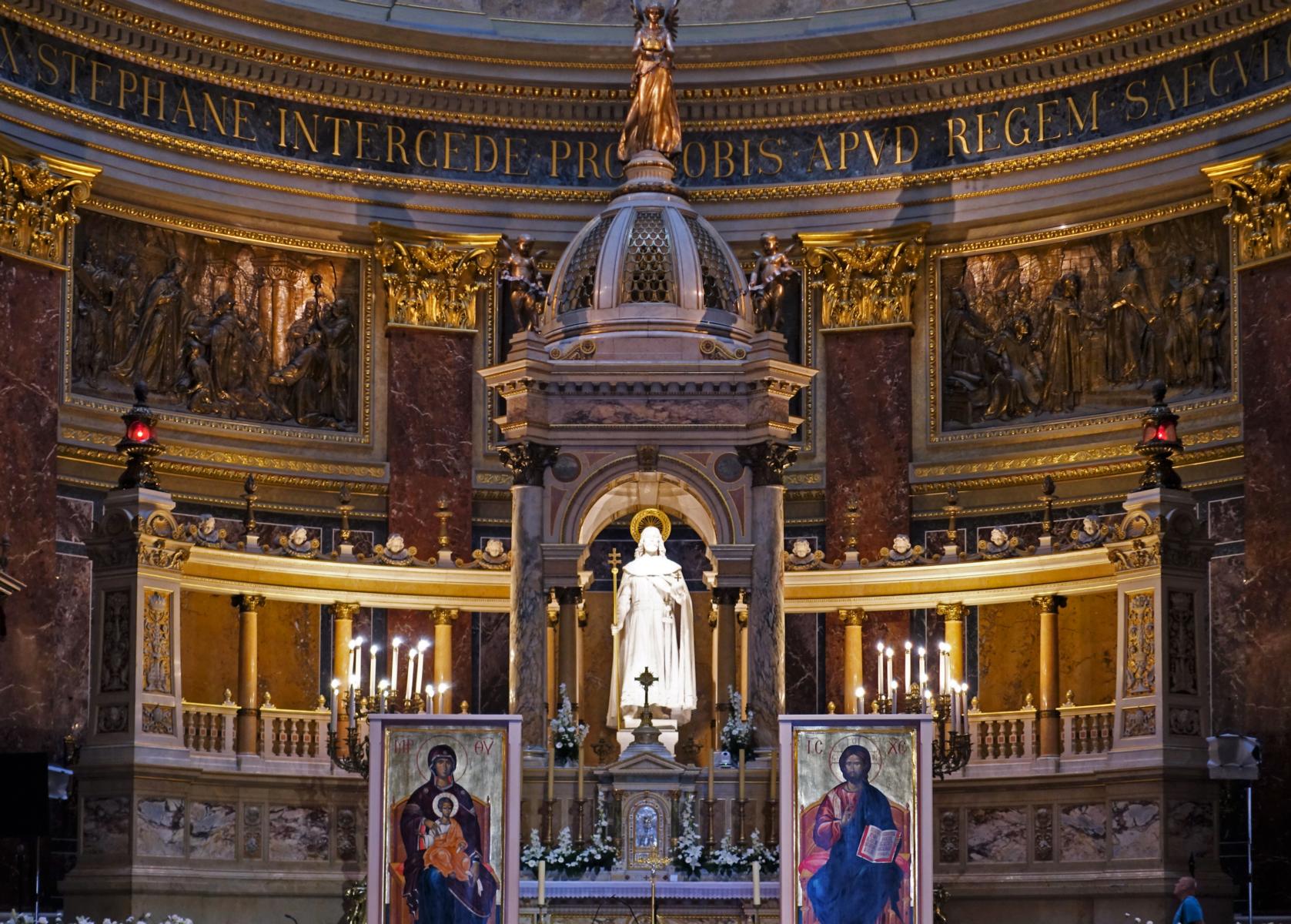 Budapest: Stephansbasilika - Hochaltar (2021)