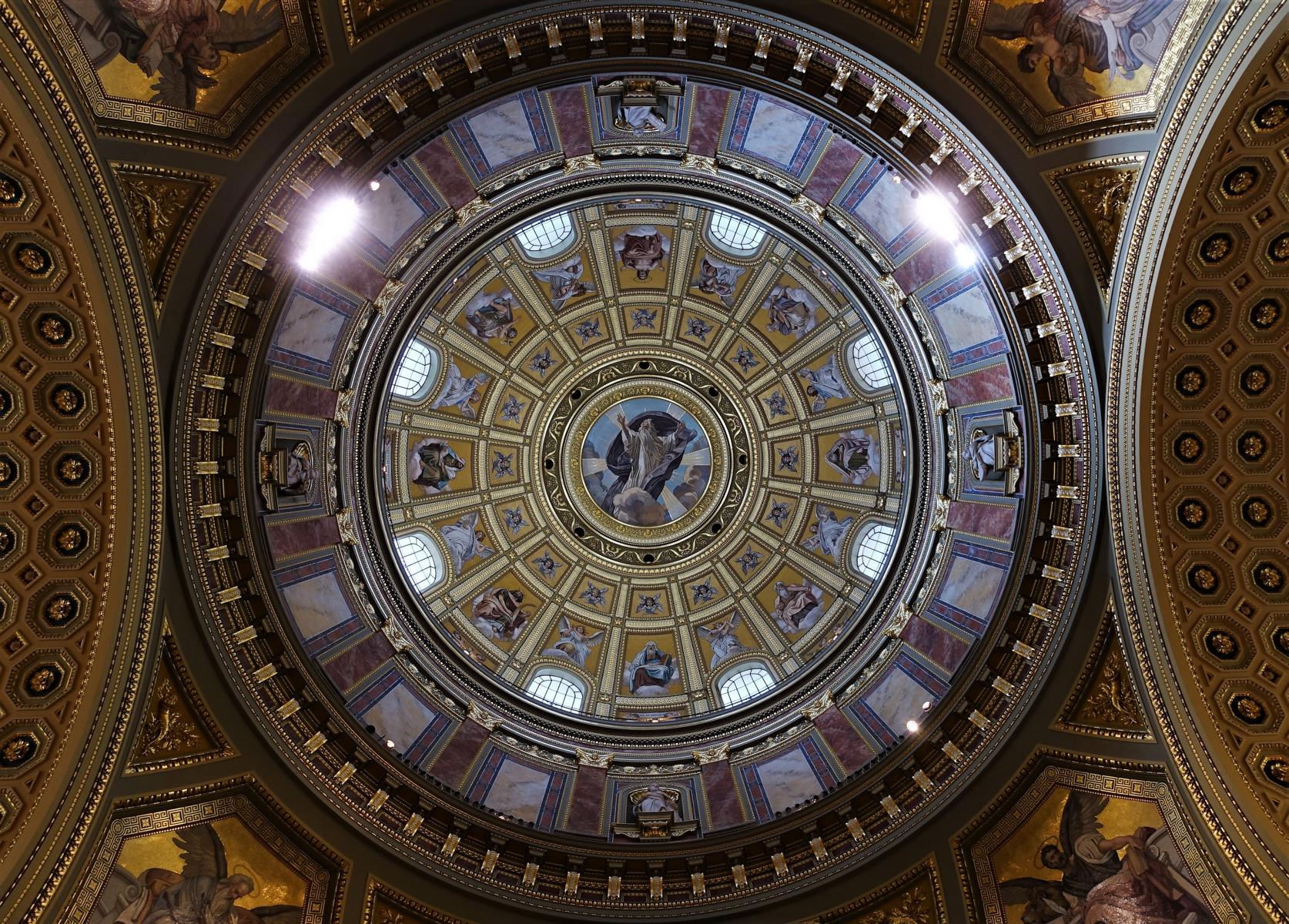 Budapest: Stephansbasilika - Kuppel (2021)