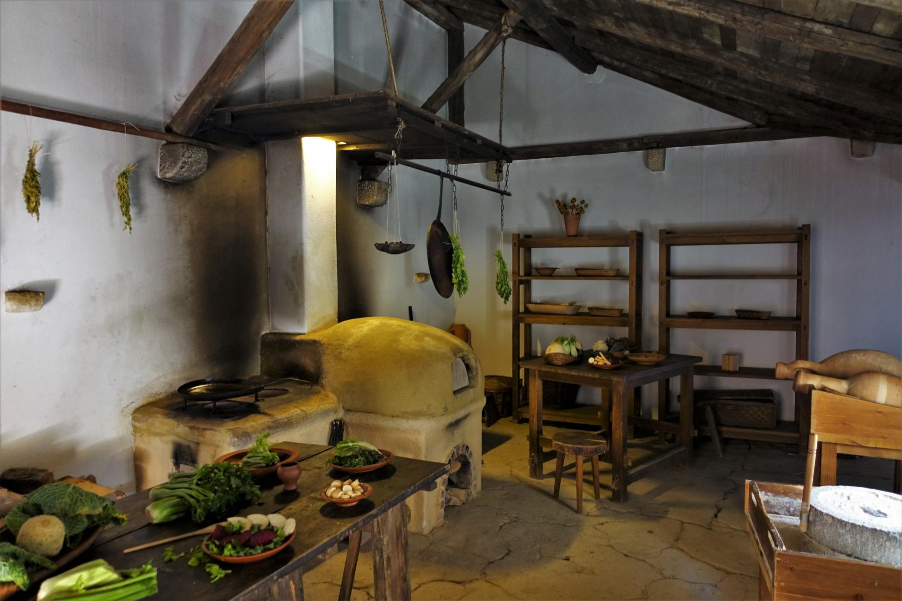 Carnuntum: Villa Urbana - Küche (2021)