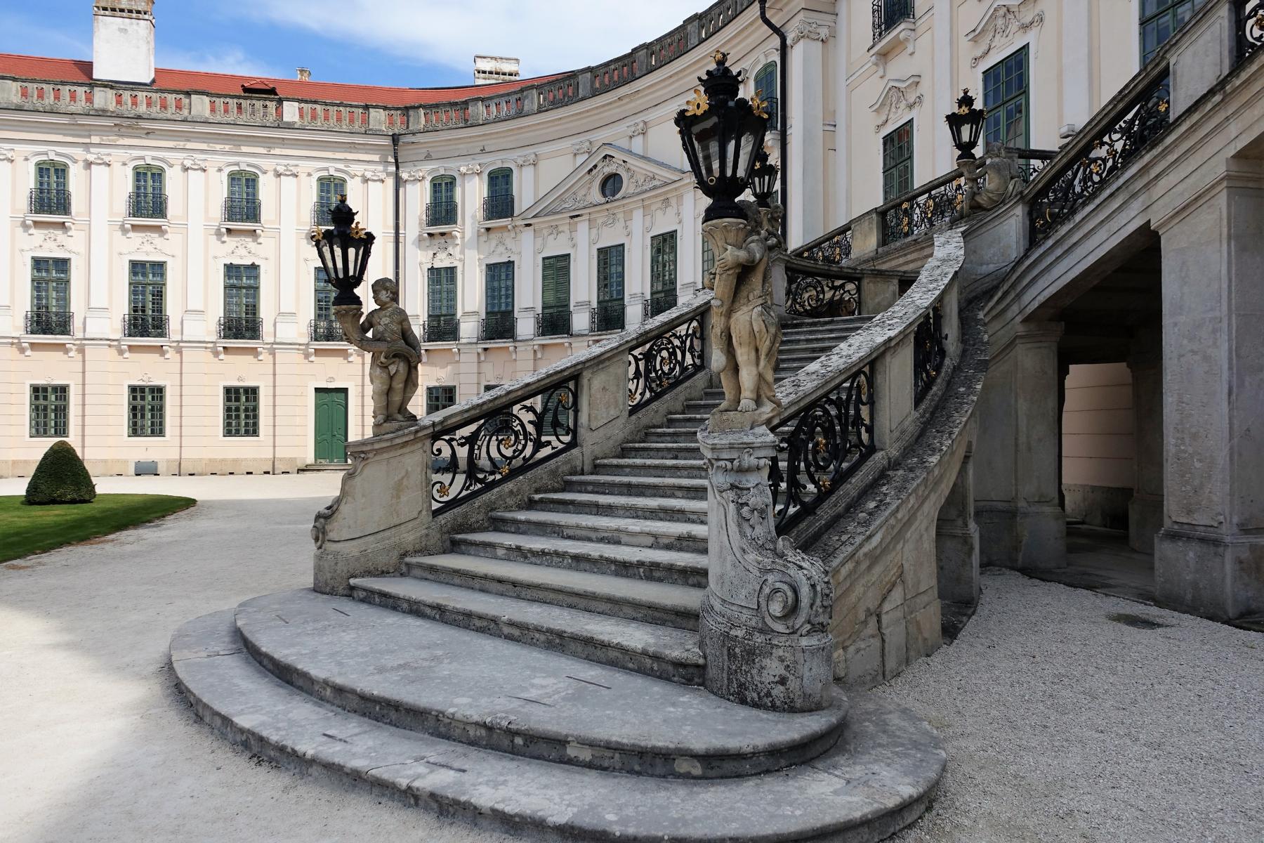 Esterhaza: Schloss - Ehrentreppe (2021)