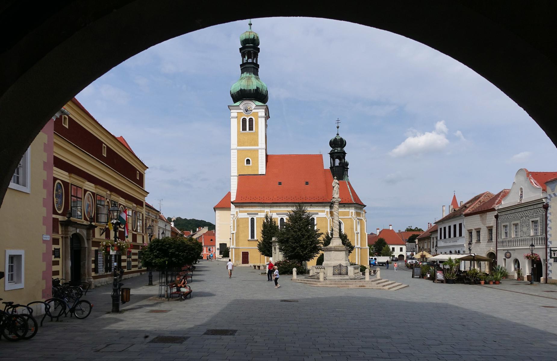 Güns [ung. Köszeg]: Jurisicsplatz [Hauptplatz] (2021)