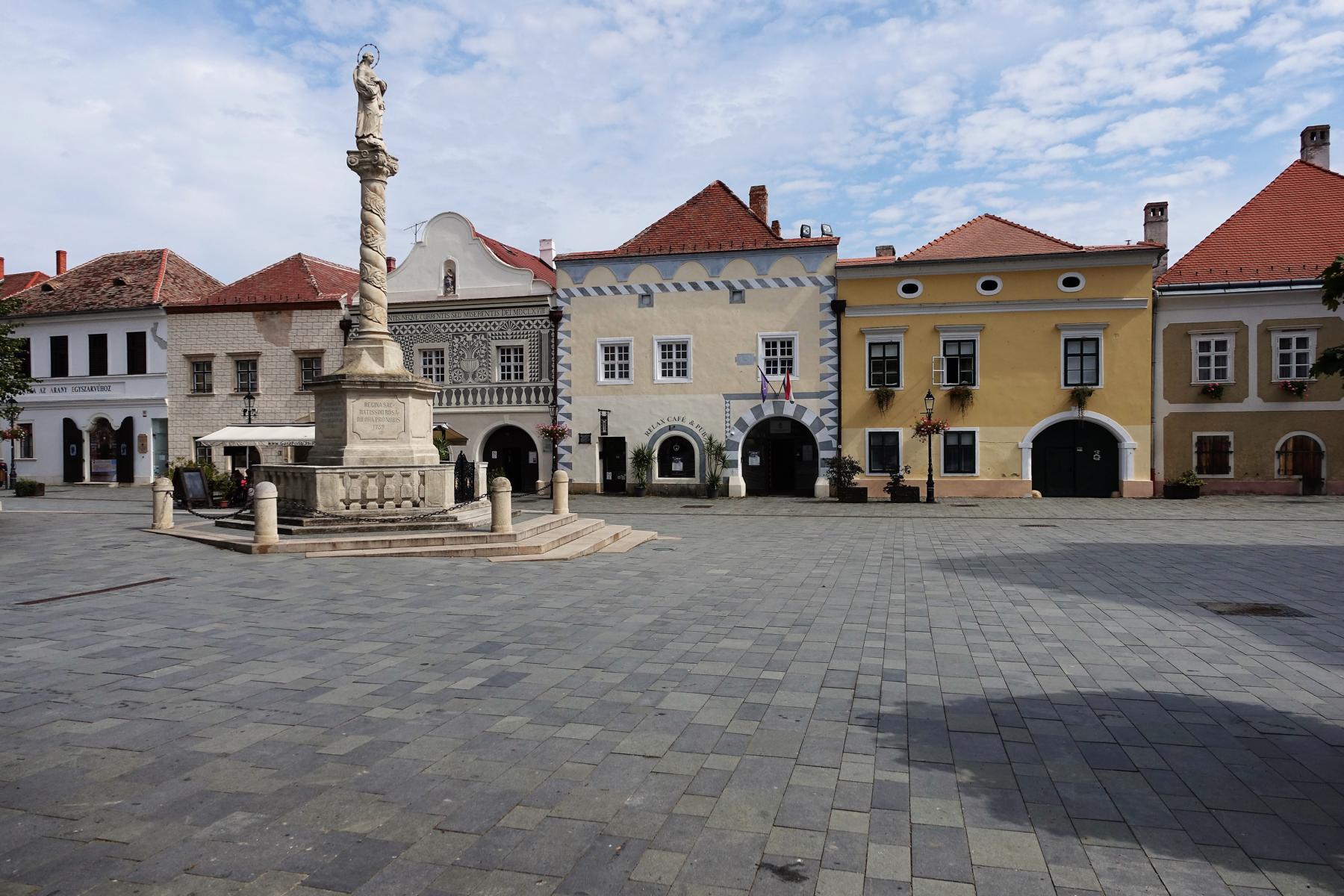Güns [ung. Köszeg]: Jurisicsplatz [Hauptplatz] (2021)