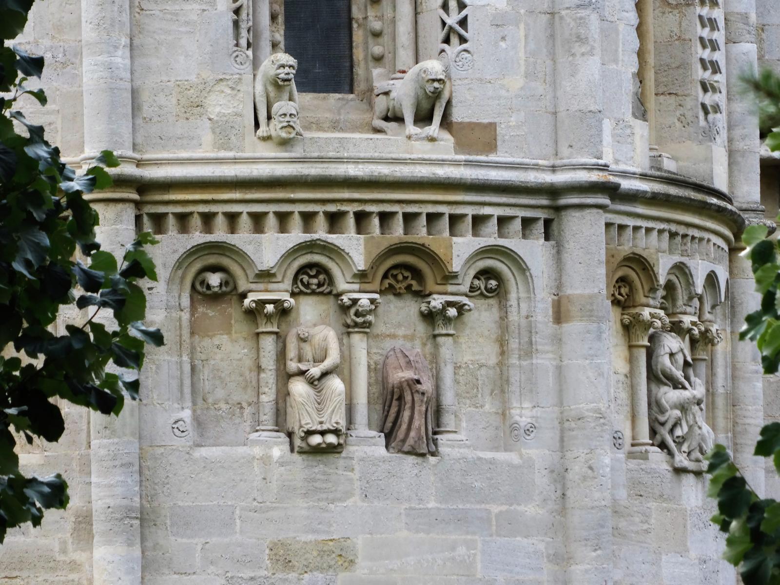 Ják: Abteikirche - Hauptapsis (2021)