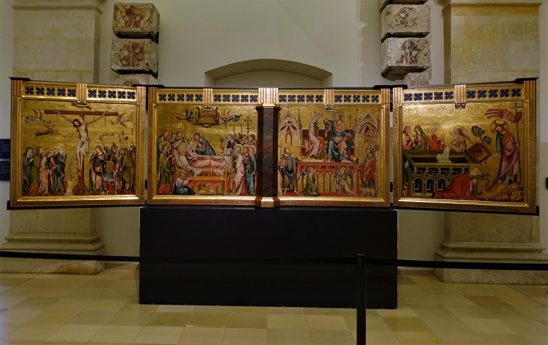 Klosterneuburg: Stift - Rückseite des Verduner Altars (2021)