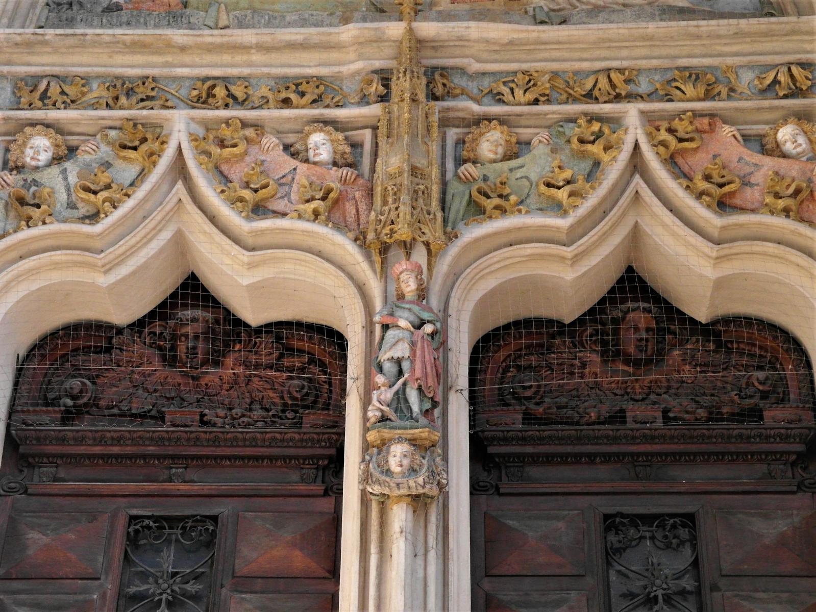 Landshut: Martinskirche - Westportal (2020)