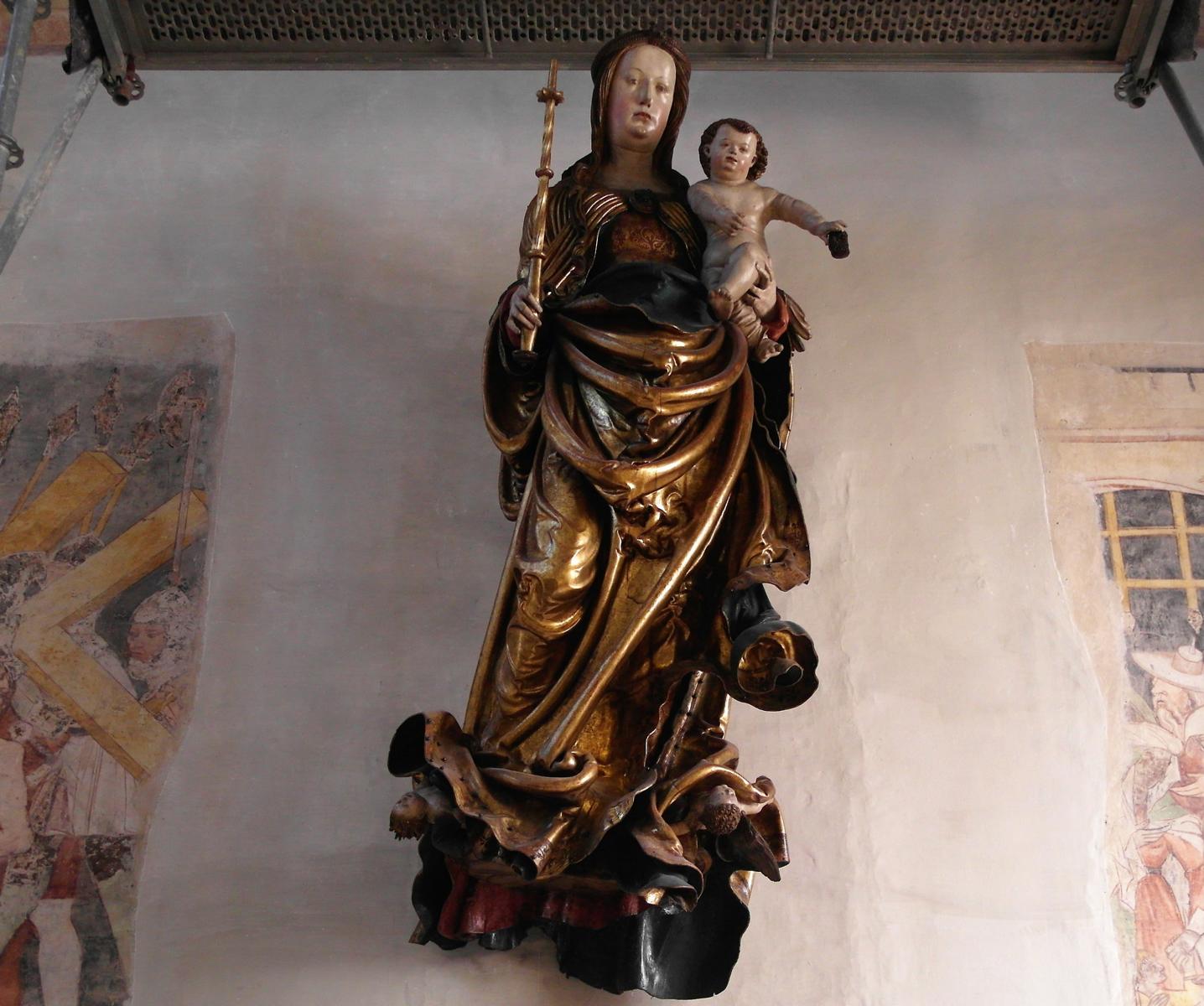 Landshut: Martinskirche - Madonna von Hans Leinberger (2020)