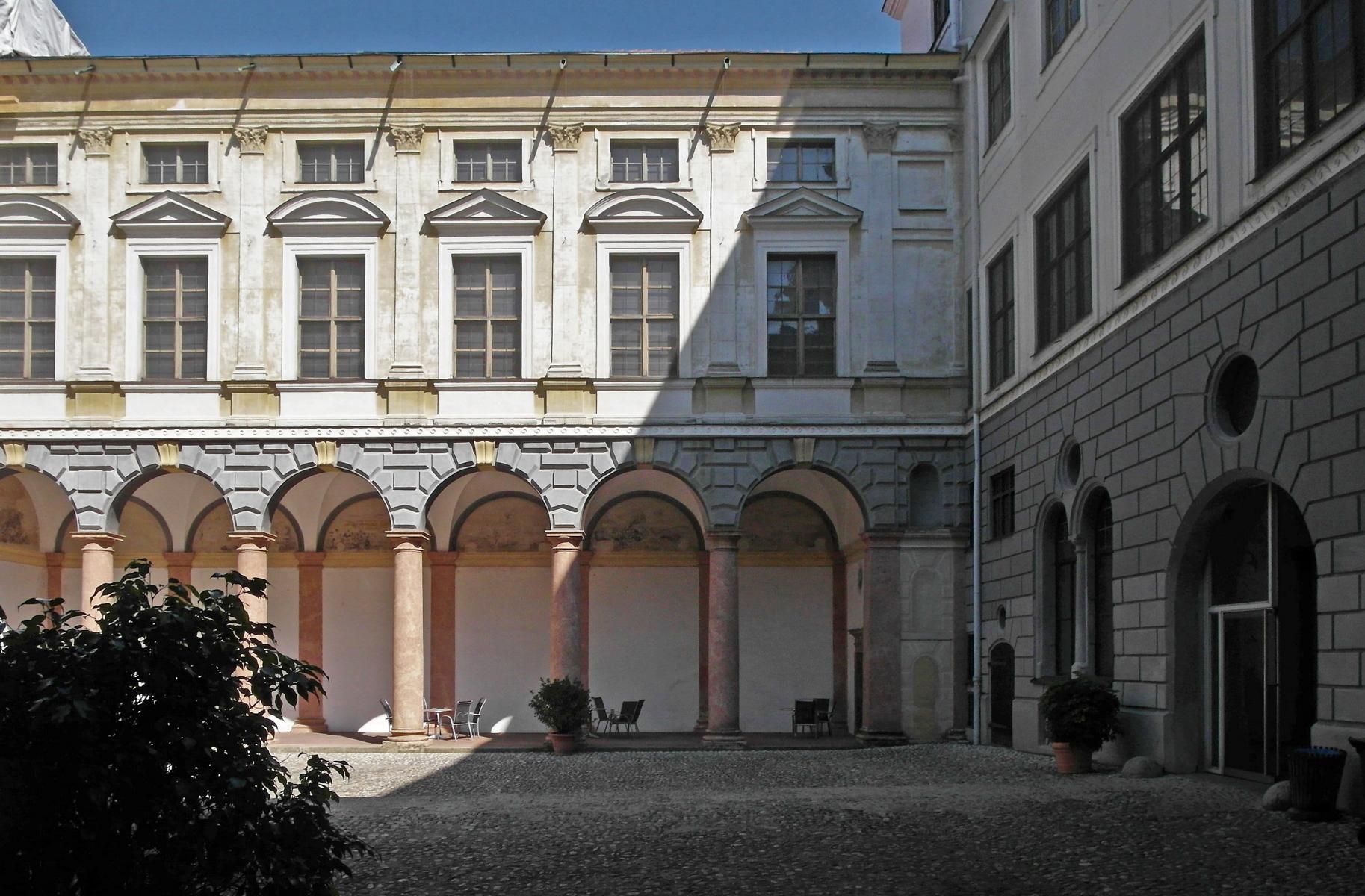 Landshut: Stadtresidenz - Innenhof (2020)