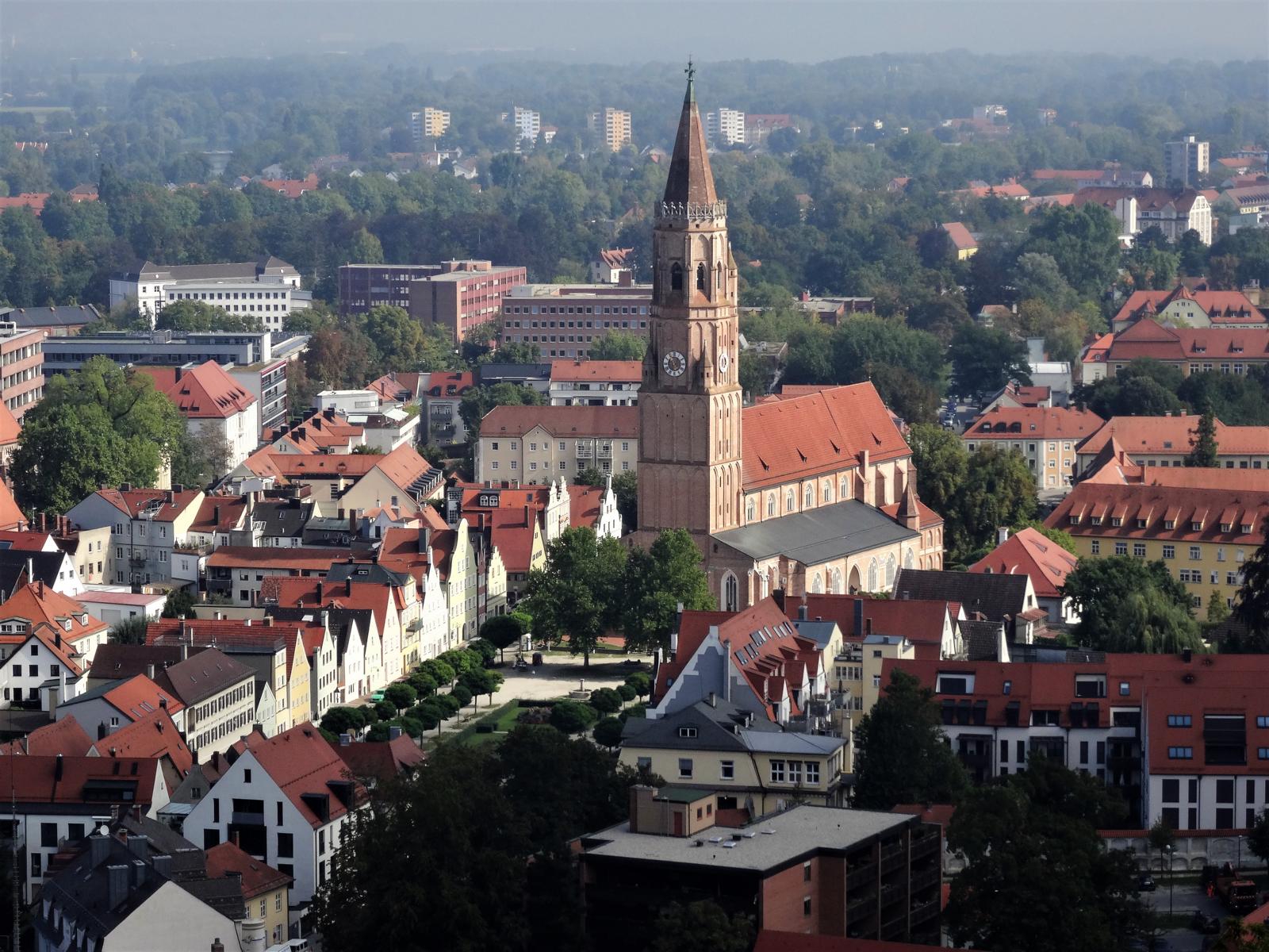 Landshut: Freyung mit Jodokkirche (2020)