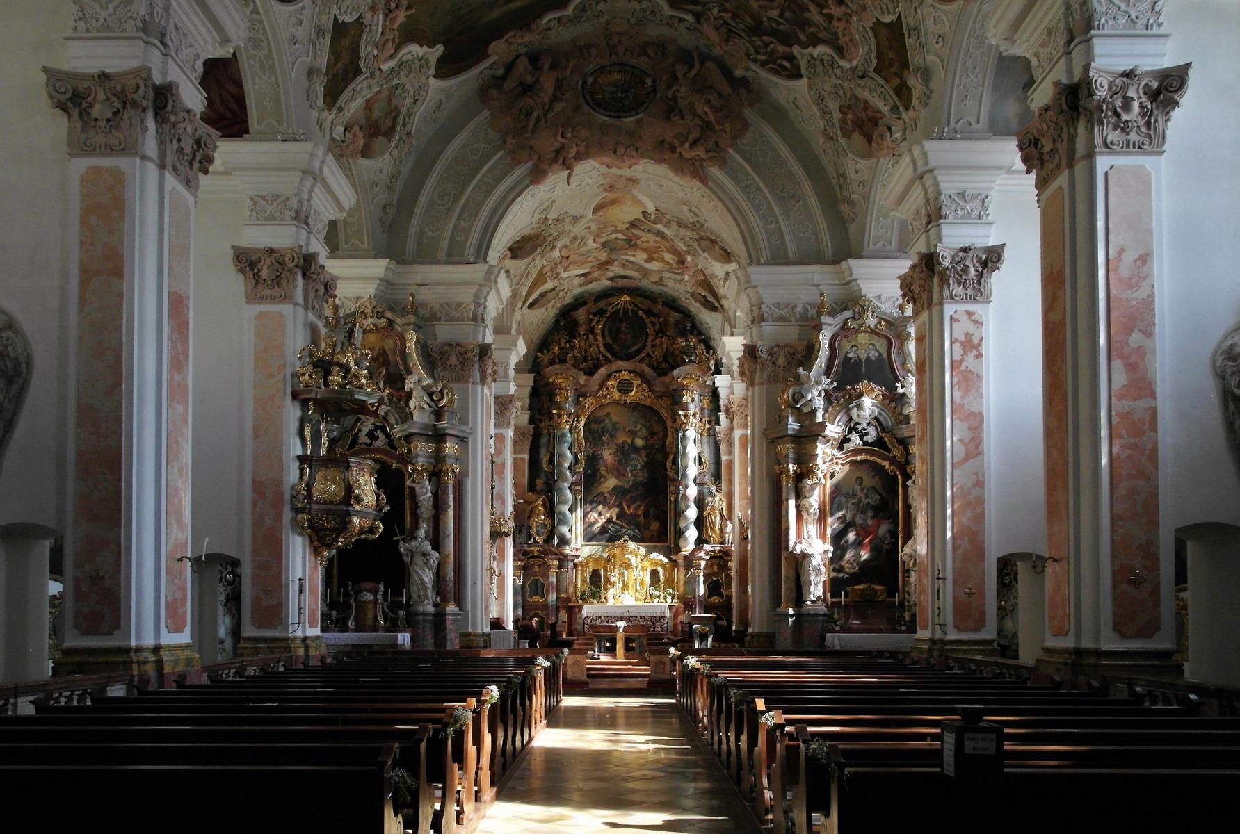 Metten: Klosterkirche (2020)