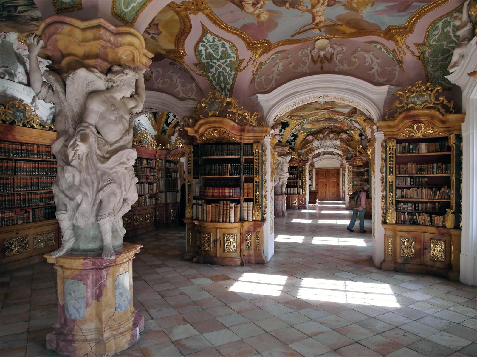 Metten: Kloster - Bibliothek (2020)