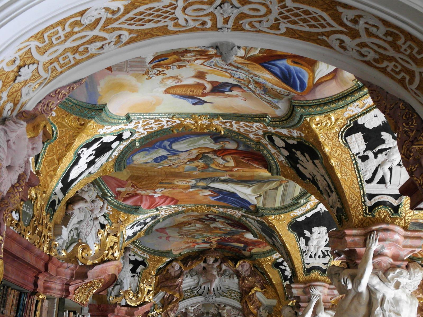 Metten: Kloster - Bibliothek (2020)