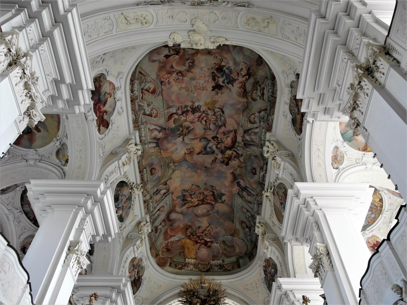 Niederaltaich: Klosterkirche - Chorgewölbe (2020)