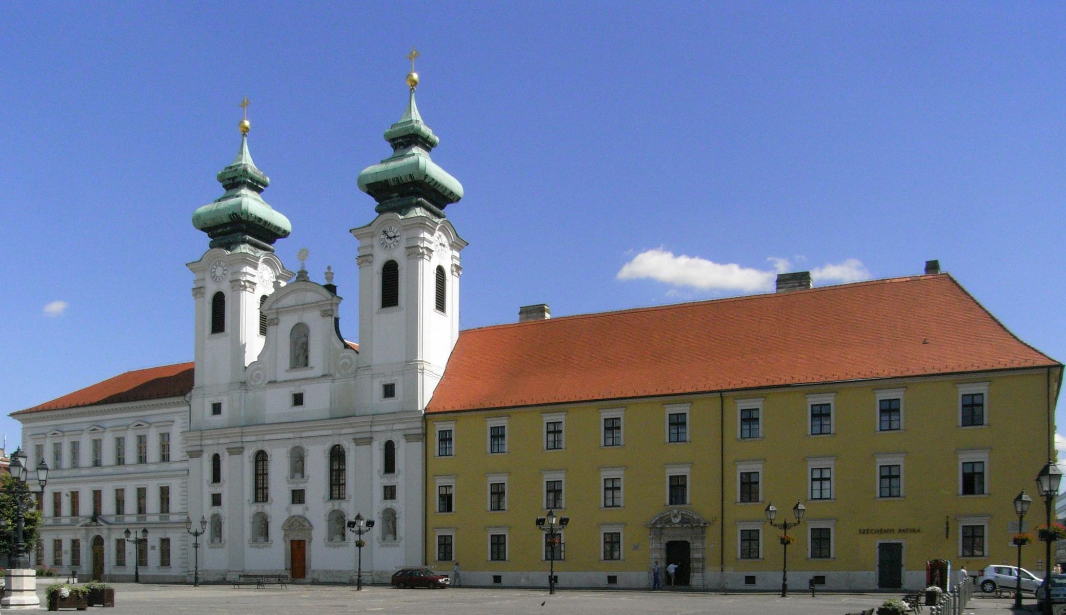 Raab [ung. Györ]: Ignatiuskirche am Széchenyiplatz (2008)