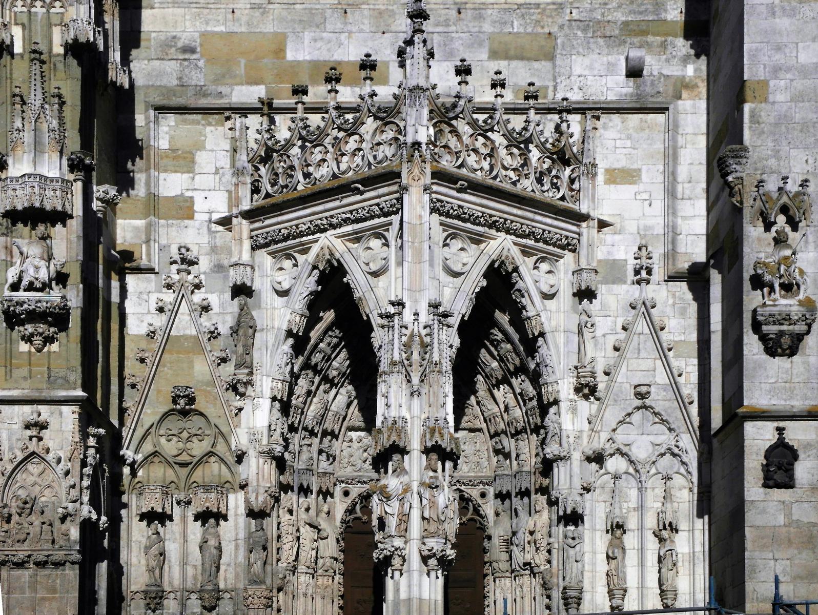 Regensburg: Dom - Westportal (2018)