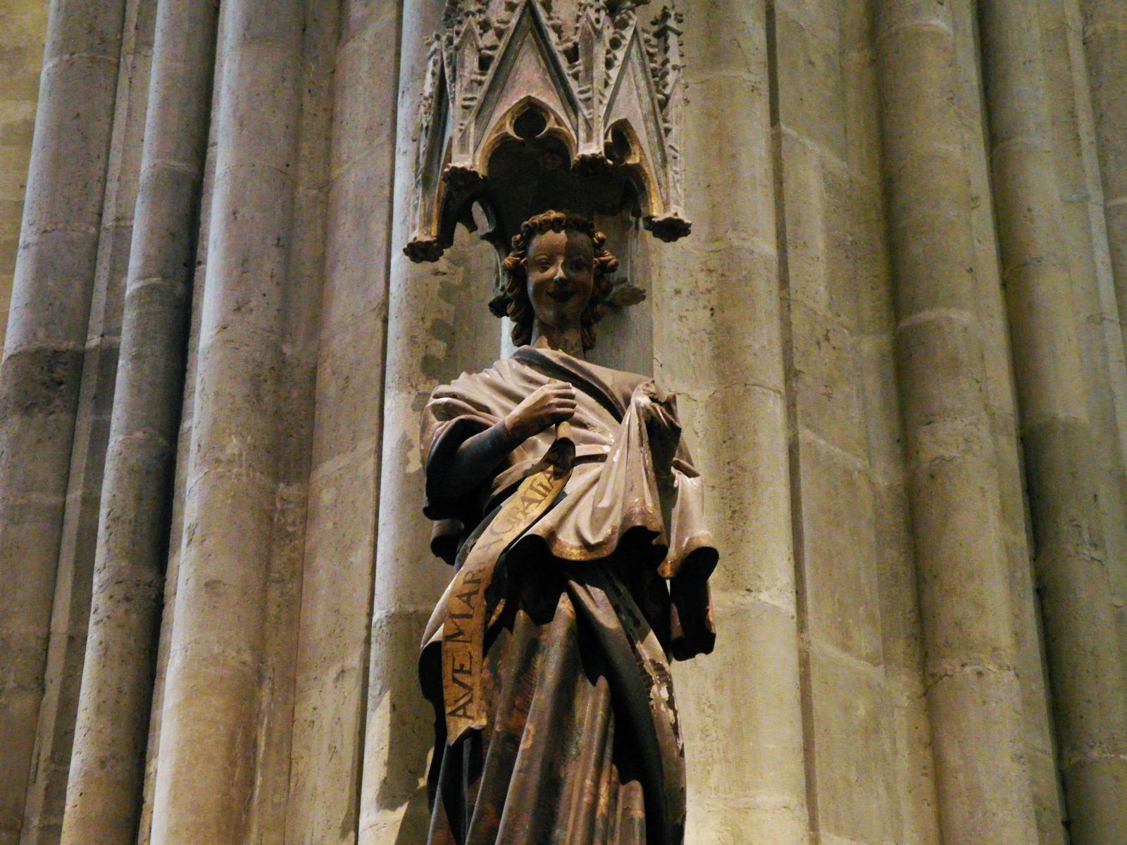 Regensburg: Dom - Verkündigung Lachender Engel (2018)