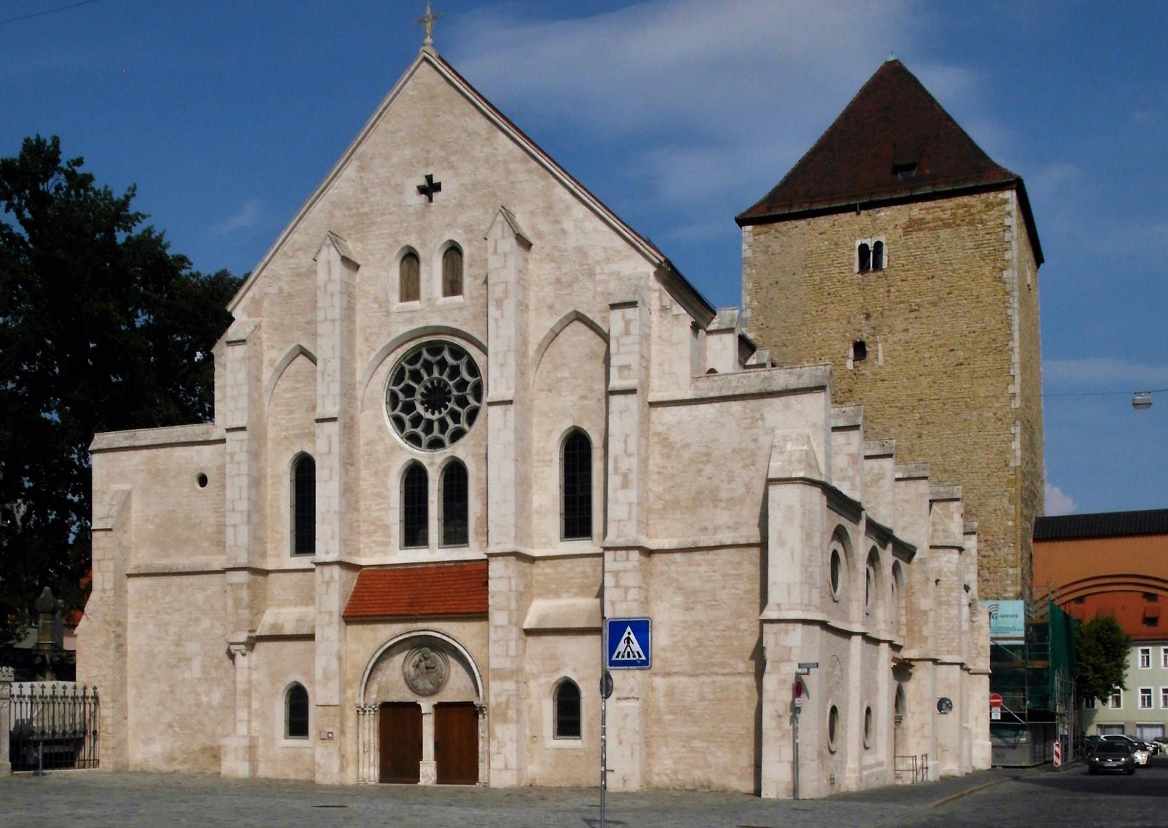 Regensburg: Ulrichskirche und Römerturm (2018)
