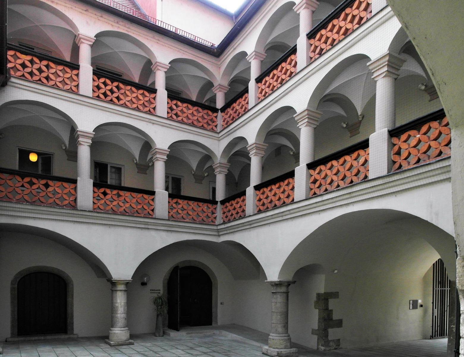 Regensburg: Neue Waag - Innenhof (2018)