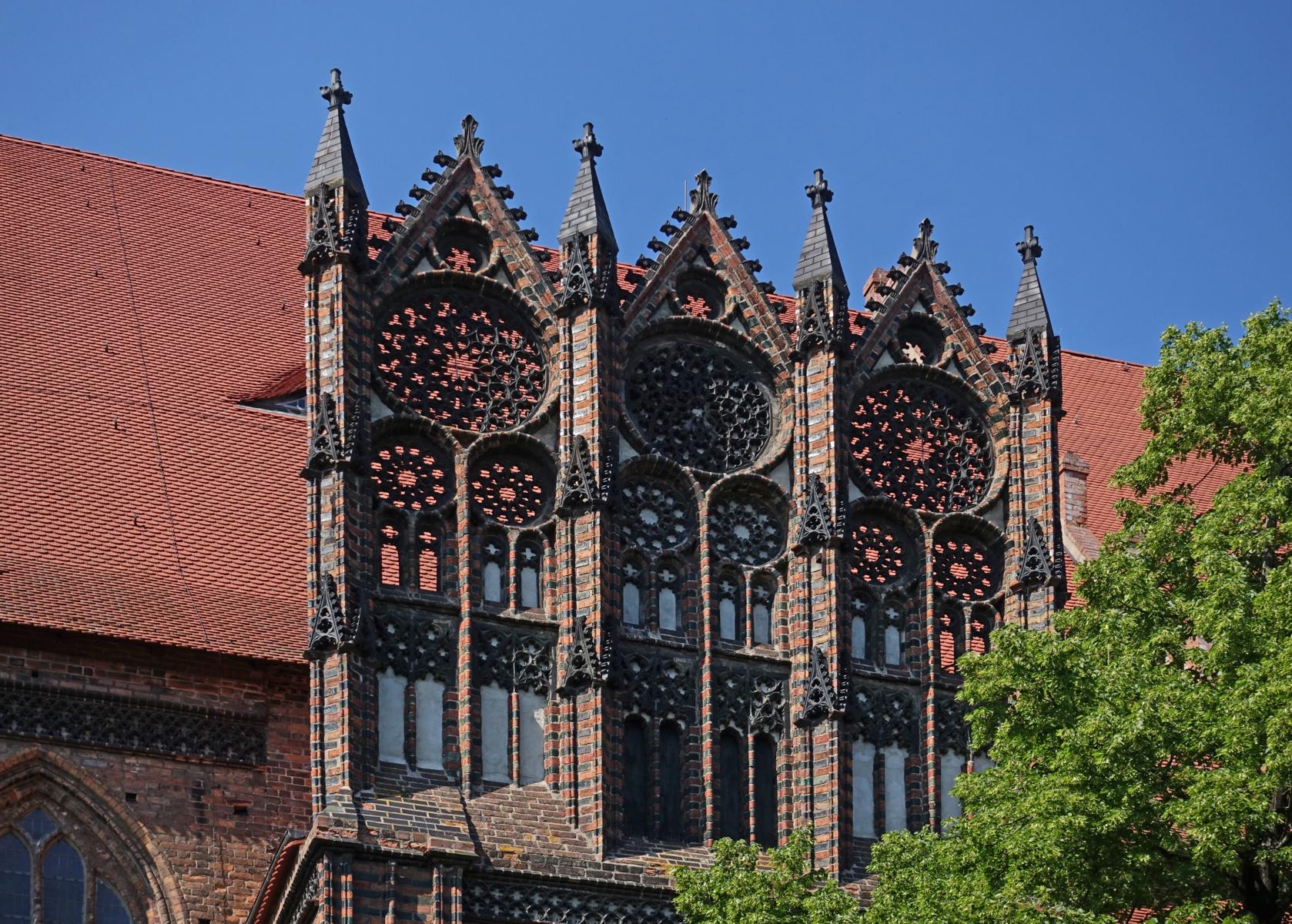Brandenburg: Katharinenkirche - Giebel der Schöppenkapelle [Südkapelle] (2021)