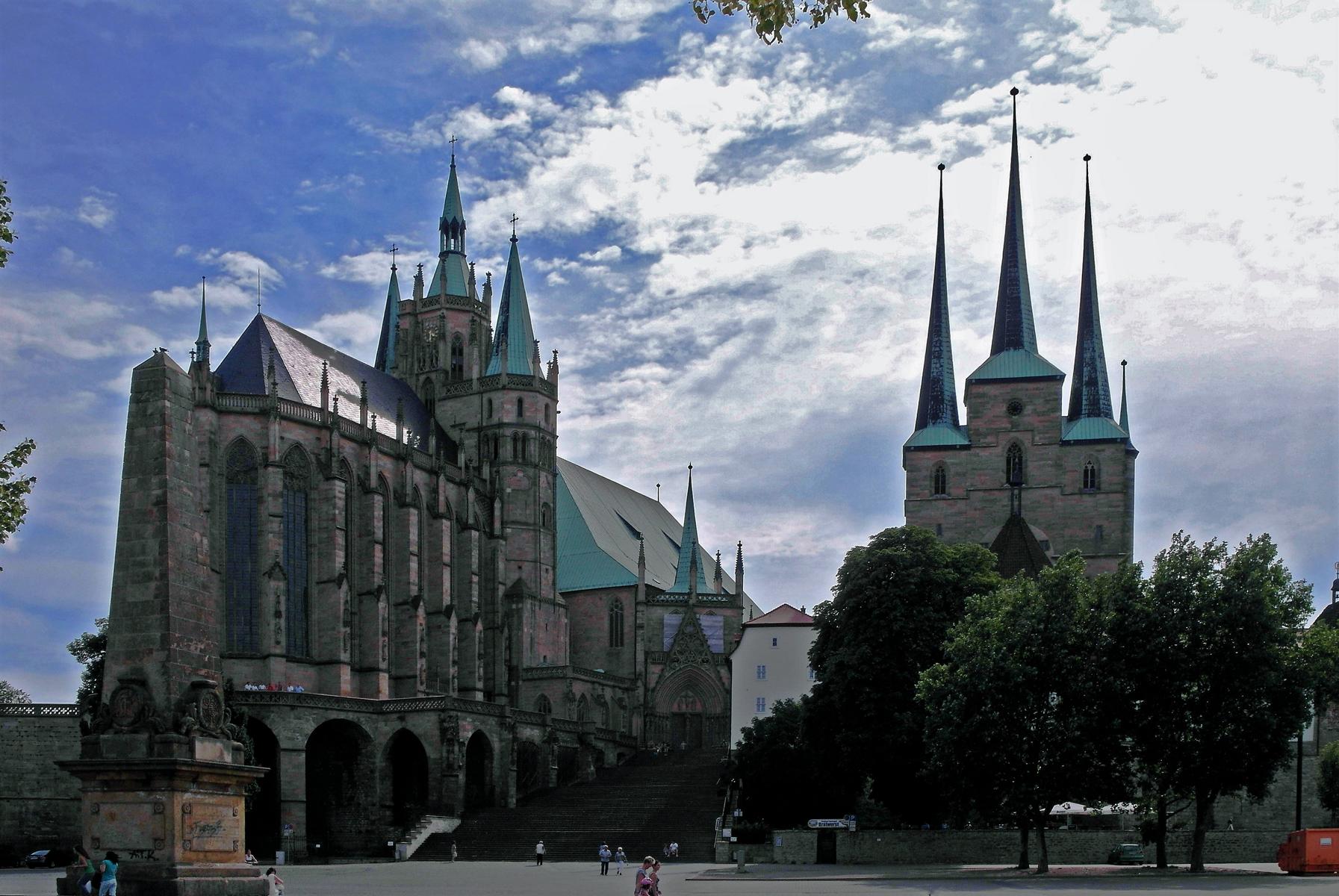 Erfurt. Dom und Severikirche (2011)