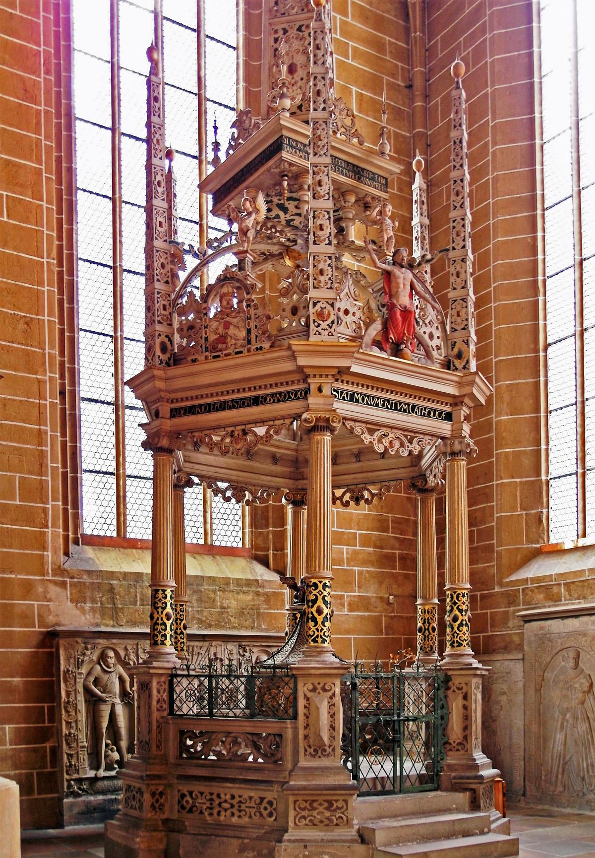 Erfurt: Dom - Taufstein (2011)