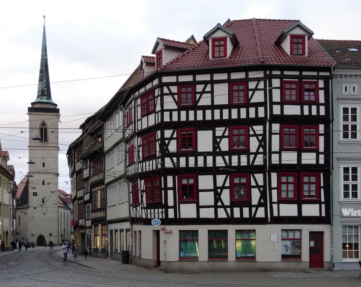 Erfurt: Domplatz und Alleiheiligenkirche (2020)