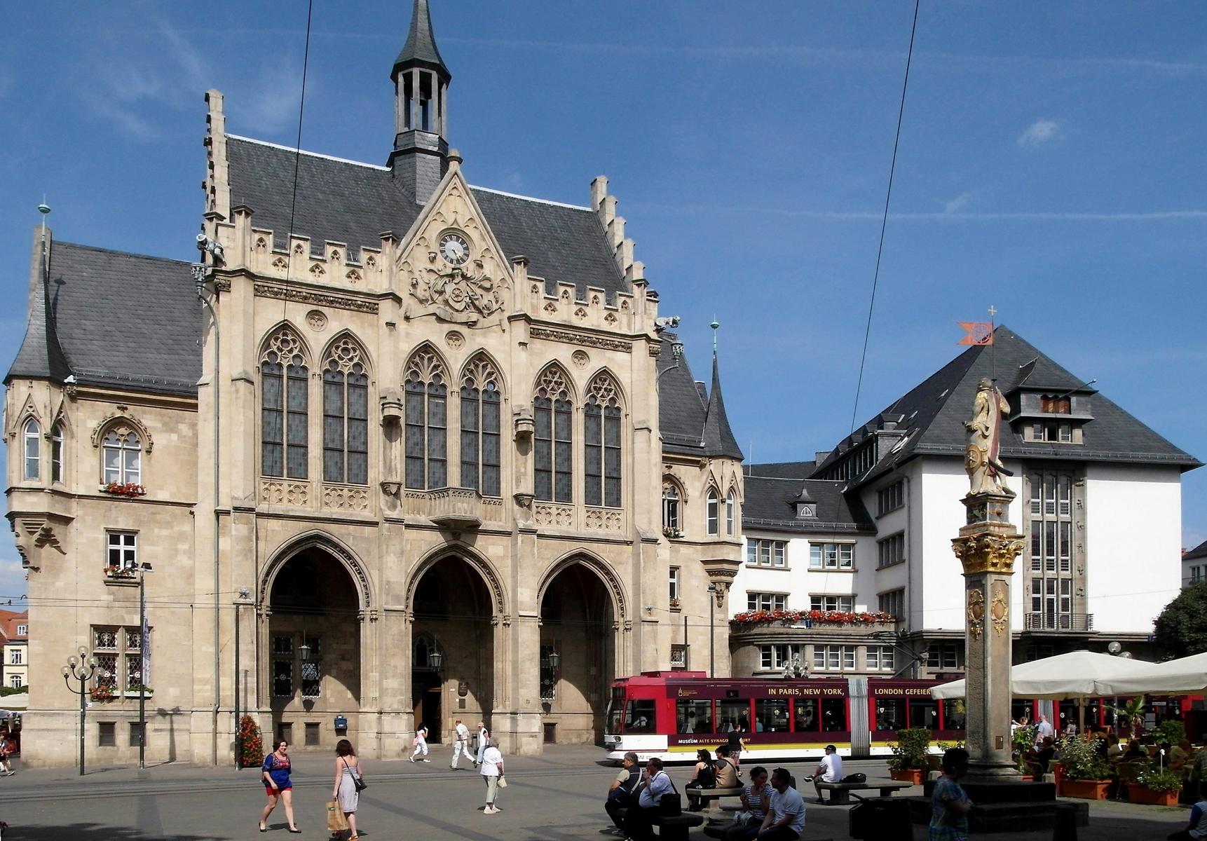 Erfurt: Fischmarkt - Rathaus (2011)