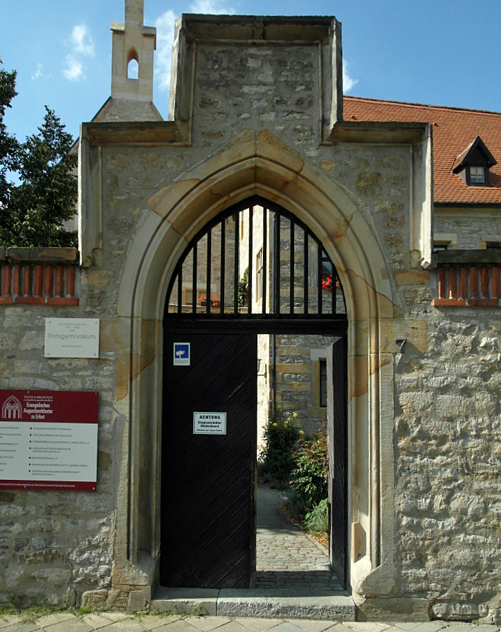 Erfurt: Augustinerkloster - Lutherpforte (2020)