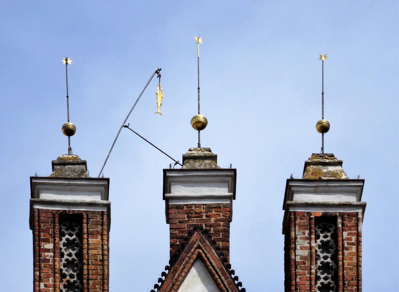 Frankfurt/Oder: Rathaus, Südgiebel (2021)