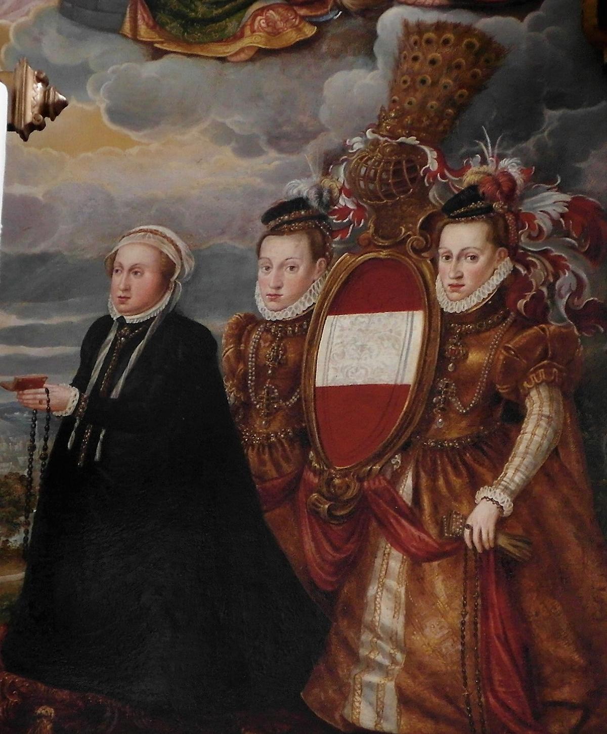 Ingolstadt: Liebfrauenmünster - Hochaltar [Vorderseite, Anna von Österreich] (2020)