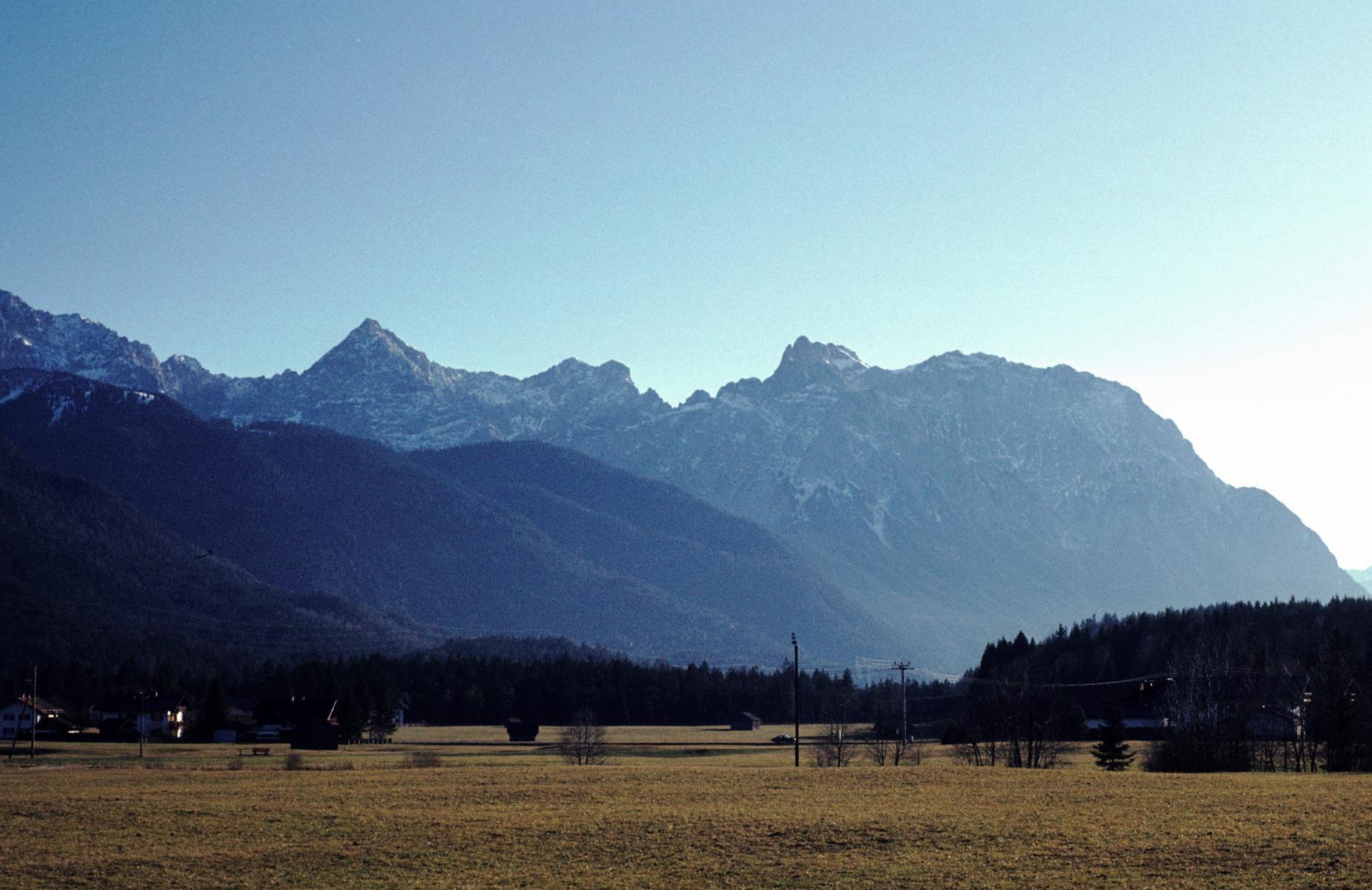 Karwendelgebirge [Blick von Krün] (1984)
