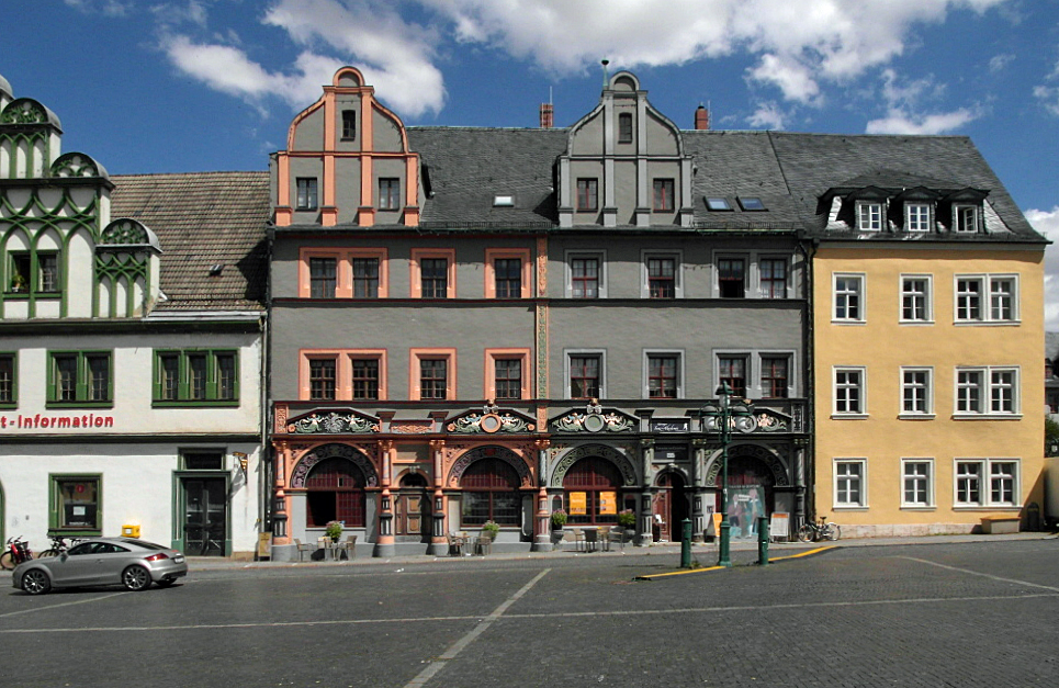 Weimar: Marktplatz - Cranachhaus (2020)