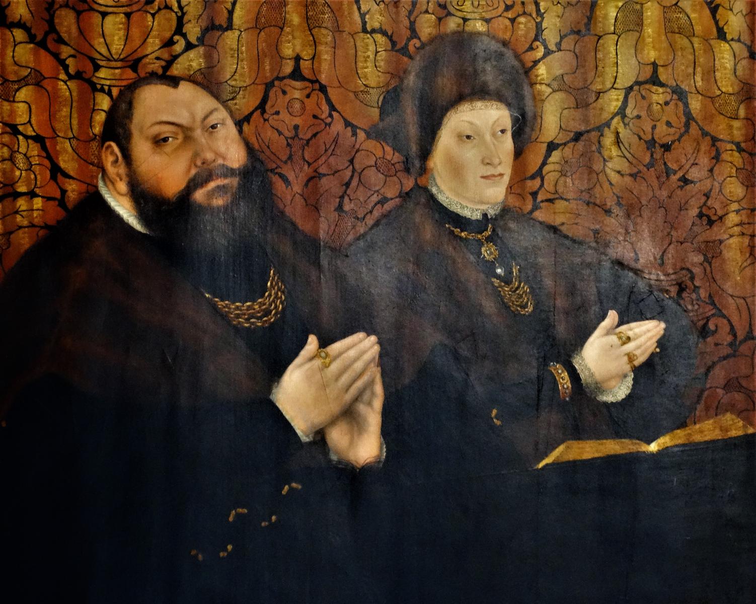 Weimar: Herderkirche - Cranach-Altar [Darstellung des sächsischen Herzogs Johann Friedrich und seiner Gemahlin Sibylle] (2020)