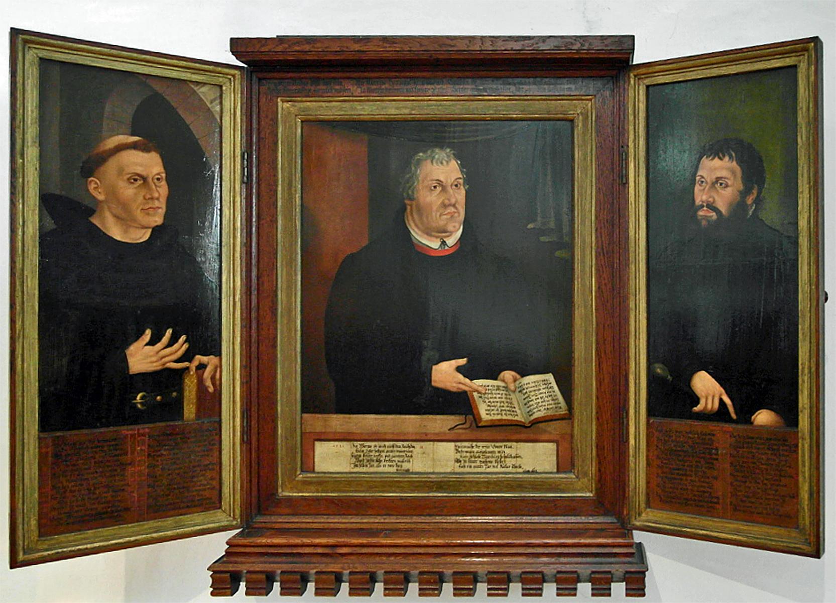 Weimar: Herderkirche - Luther-Triptychon (2020)