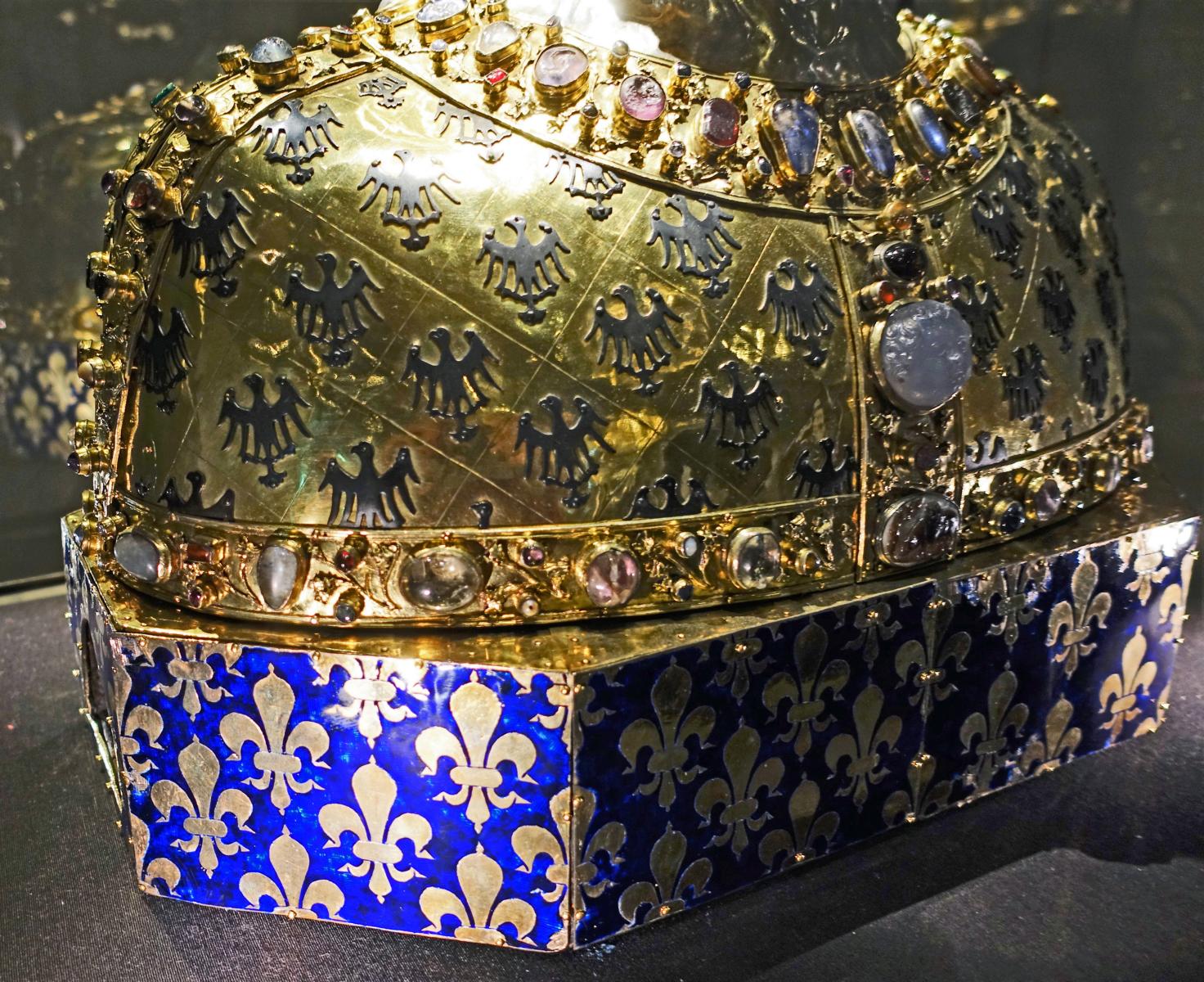 Aachen: Domschatz - Karlsbüste (2021)