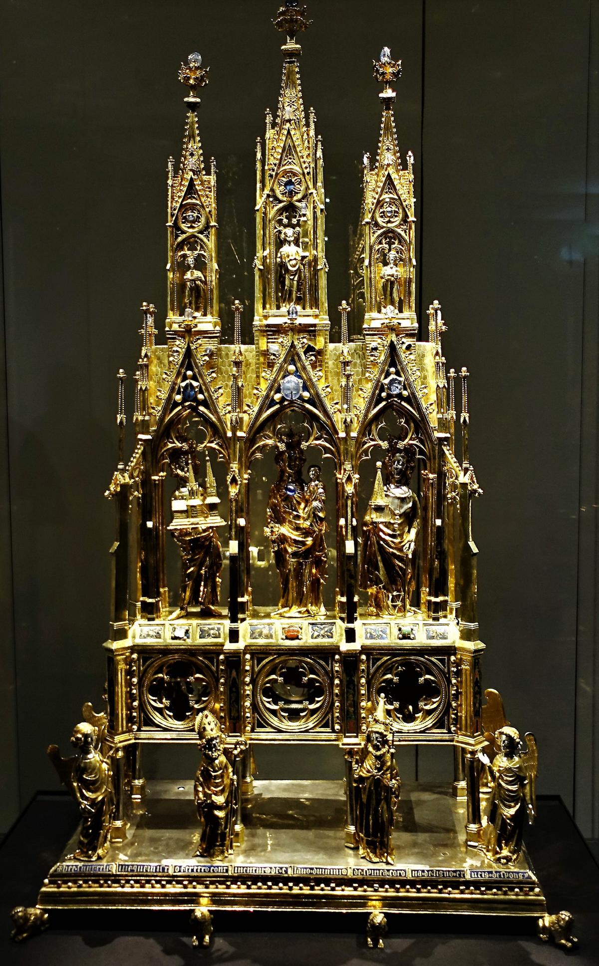 Aachen: Domschatz - Karlsreliquiar (2021)