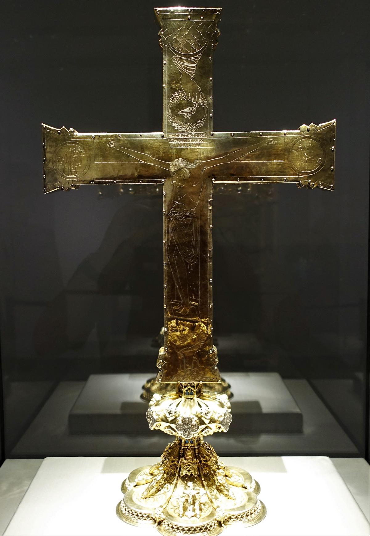 Aachen: Domschatz - Lotharkreuz [Rückseite] (2021)