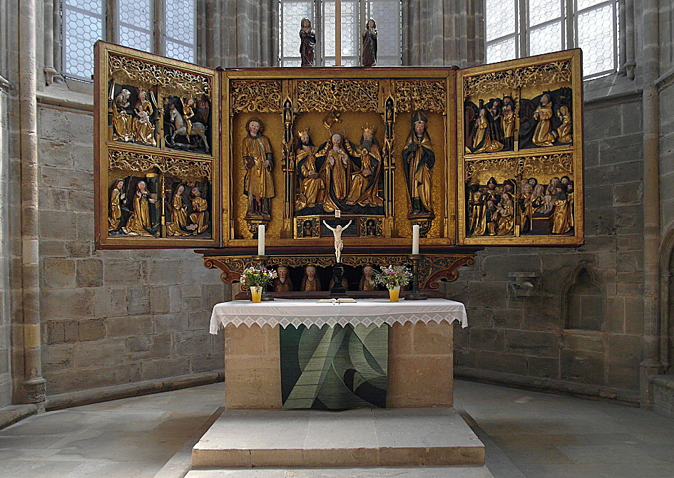 Arnstadt: Liebfrauenkirche - Hauptaltar (2020)