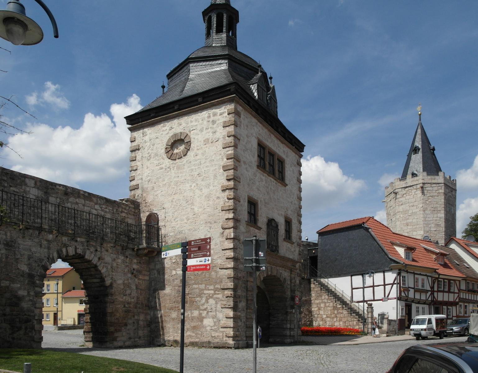 Mühlhausen: Frauentor und Rabenturm (2011)