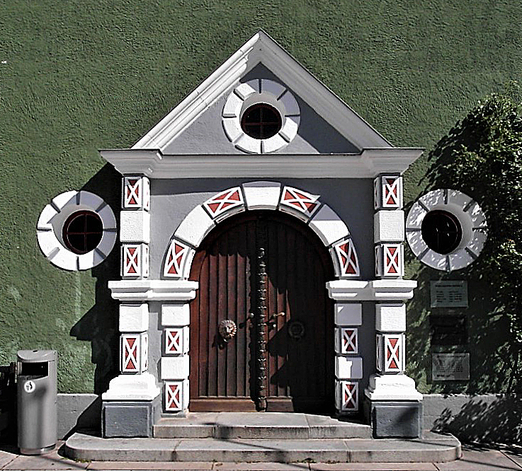 Rudolstadt: Rathaus - Portal (2020)