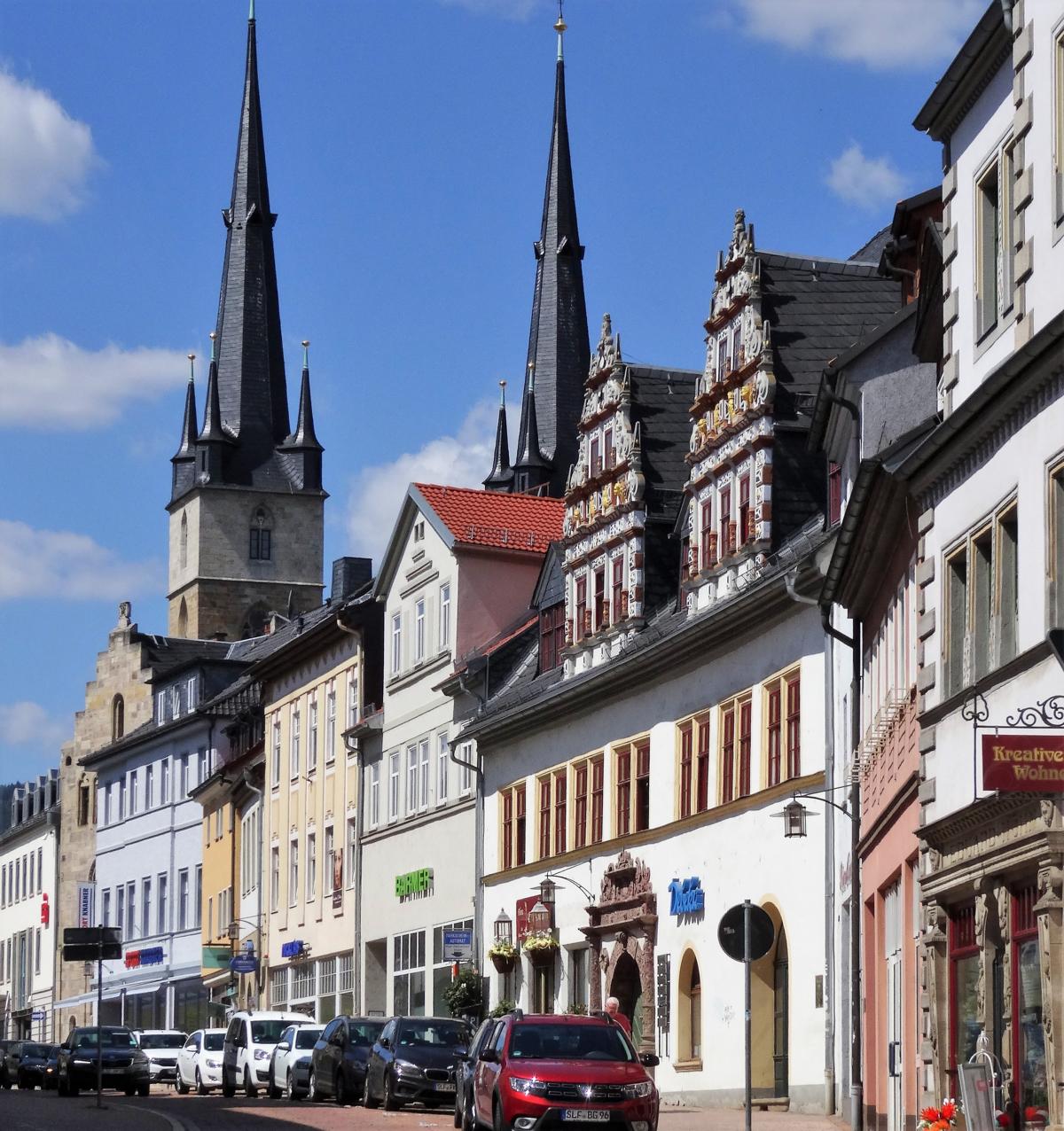 Saalfeld: Saalstraße (2020)