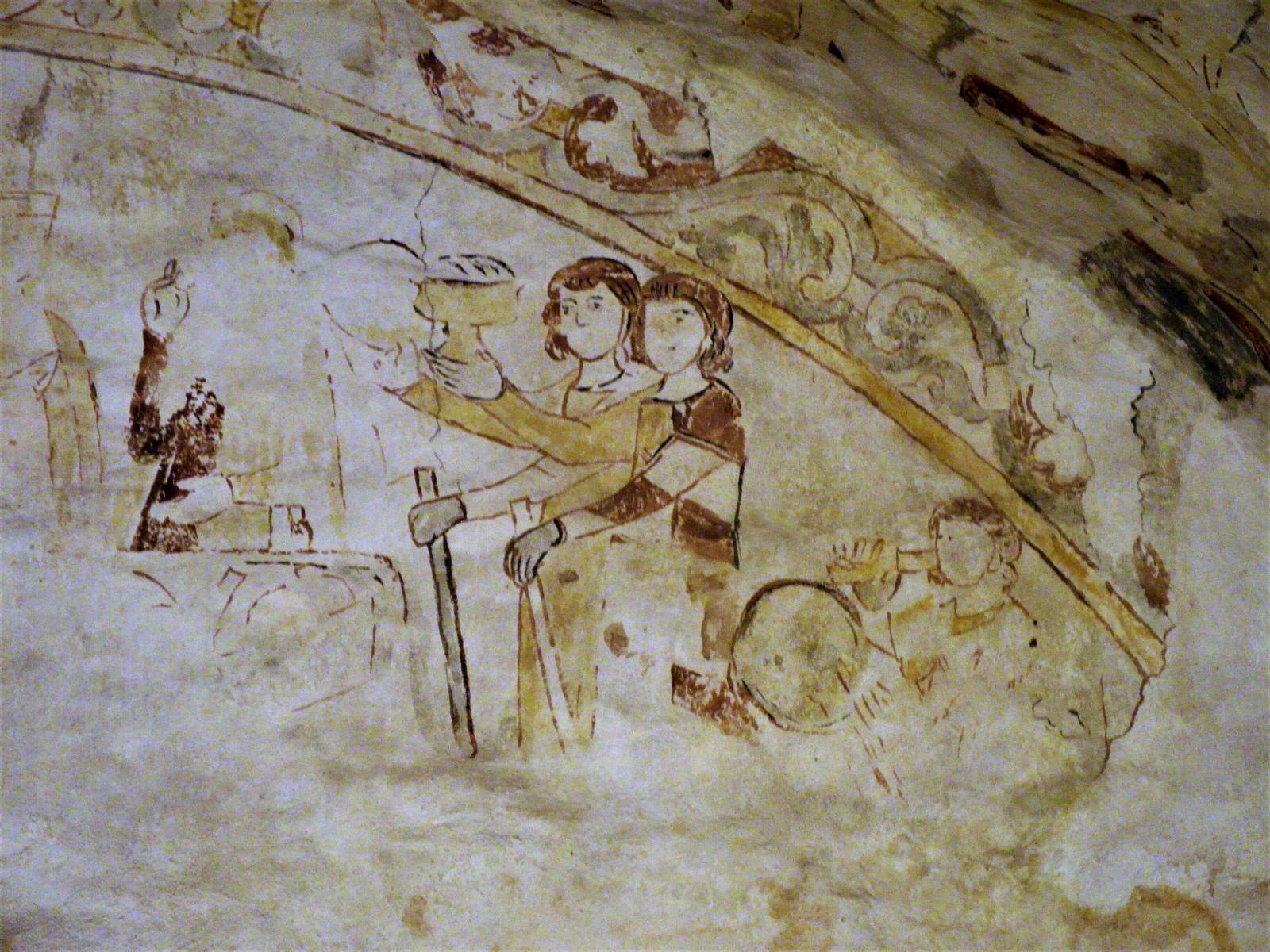 Schmalkalden: Schloss Wilhelmsburg - Nachbildung der Iwein-Fresken (2017)