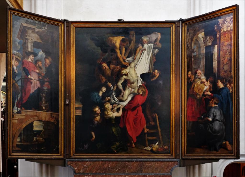 Antwerpen: Liebfrauenkathedrale - Rubens, Kreuzabnahme (2022)