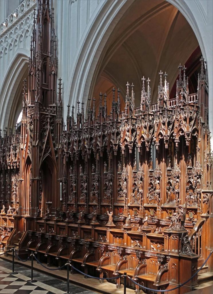 Antwerpen: Liebfrauenkathedrale - Chorgestühl (2022)
