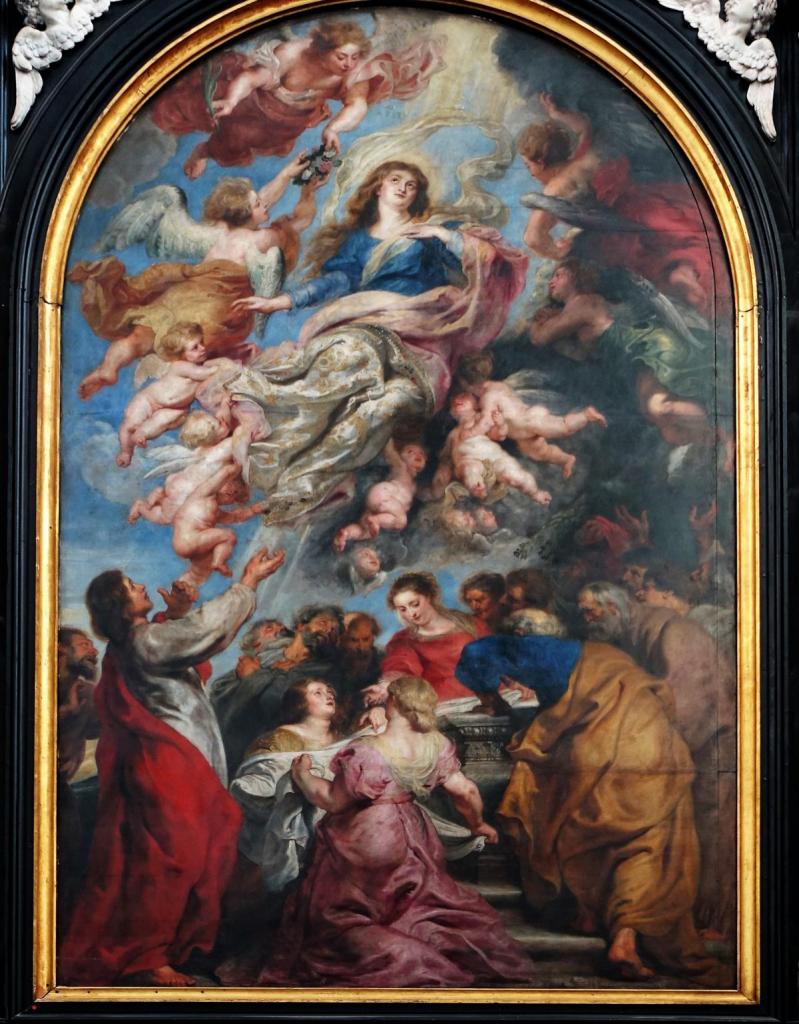 Antwerpen: Liebfrauenkathedrale Altarbild "Maria Himmelfahrt" von Rubens (2022)