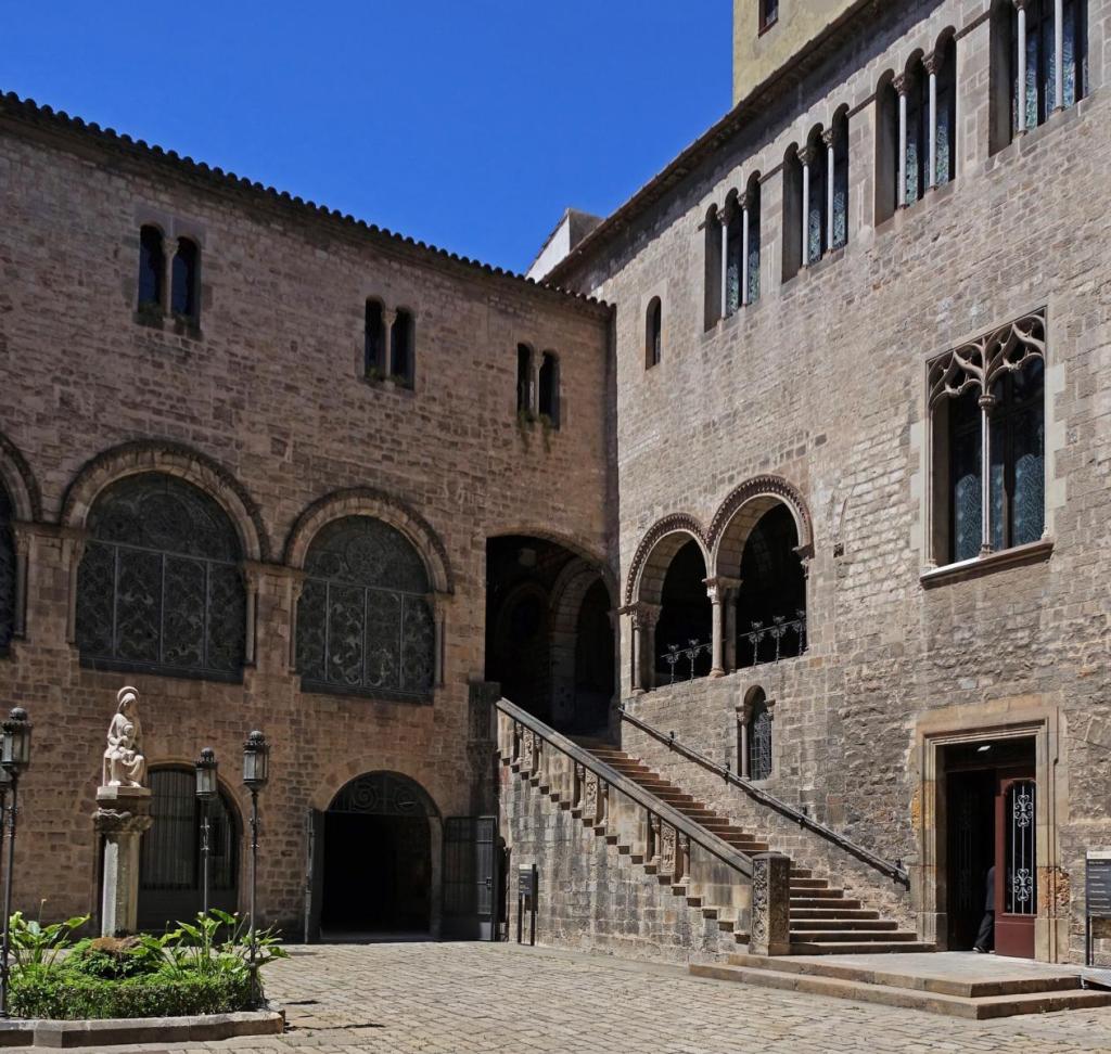 Barcelona: Bischofspalast - Innenhof (2022)