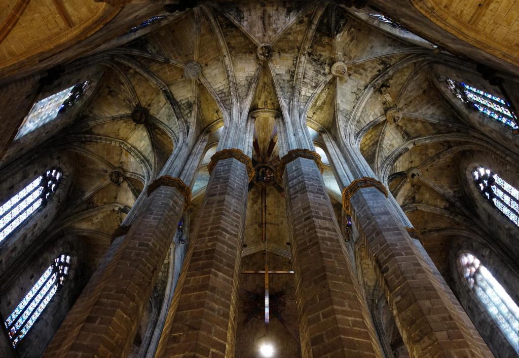 Barcelona: Santa Maria del Mar - Chorumgangsgewölbe (2022)